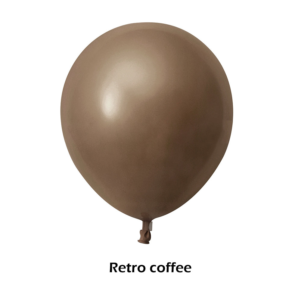 122X Coffee Balloon Arch Garland Kit Set