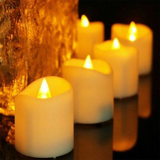 48PCS Flameless LED Tea Light Tealight Candle Wedding Decoration
