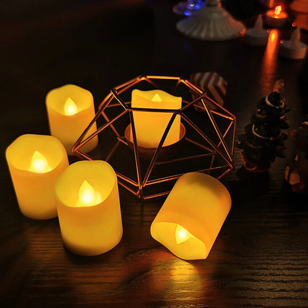 48PCS Flameless LED Tea Light Tealight Candle Wedding Decoration