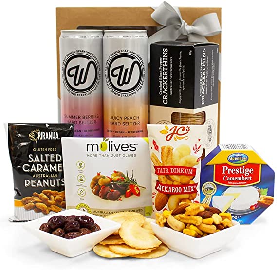 Seltzer & Snacks Gift Hamper