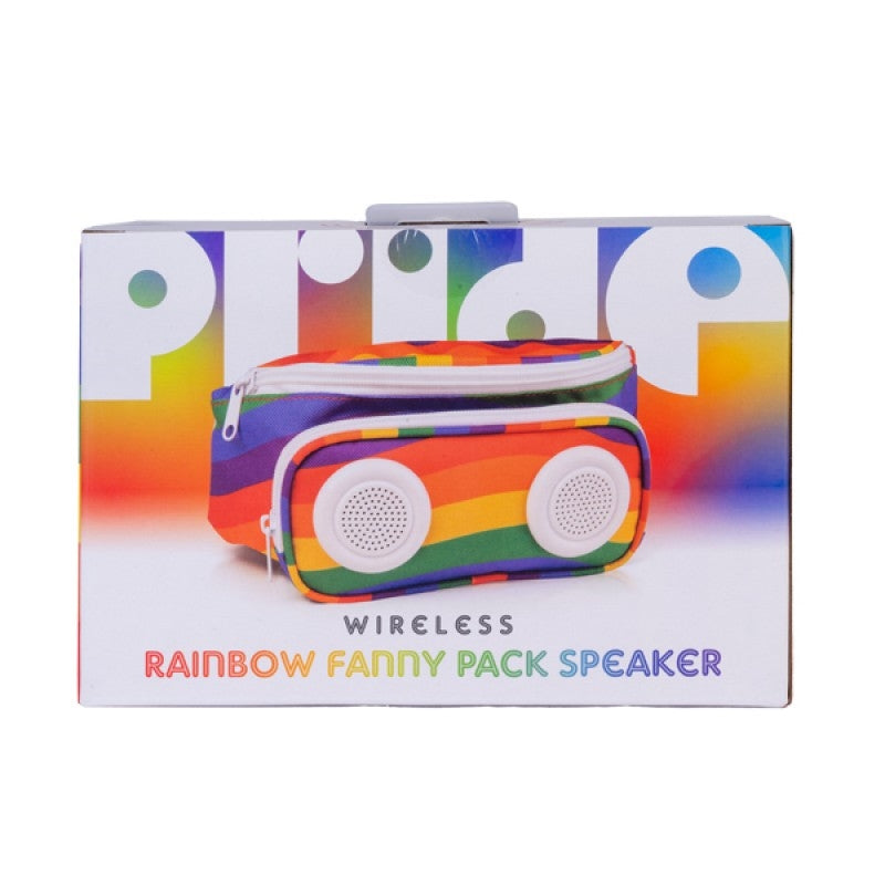 Rainbow Bum Bag With Speaker