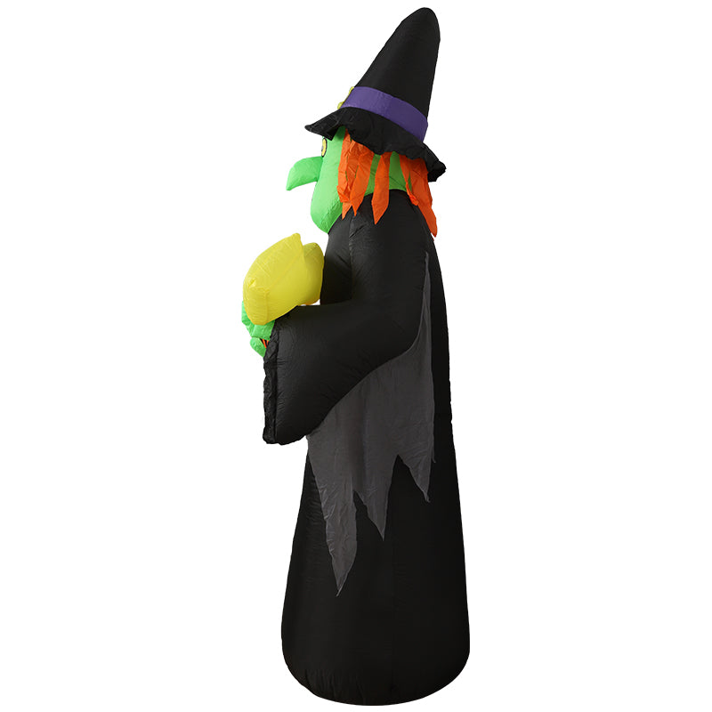 Festiss 2.4m Witch Way Halloween Inflatable with LED FS-INF-17