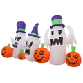 Festiss 2.7m Ghosts and Pumpkins Halloween Inflatable with LED