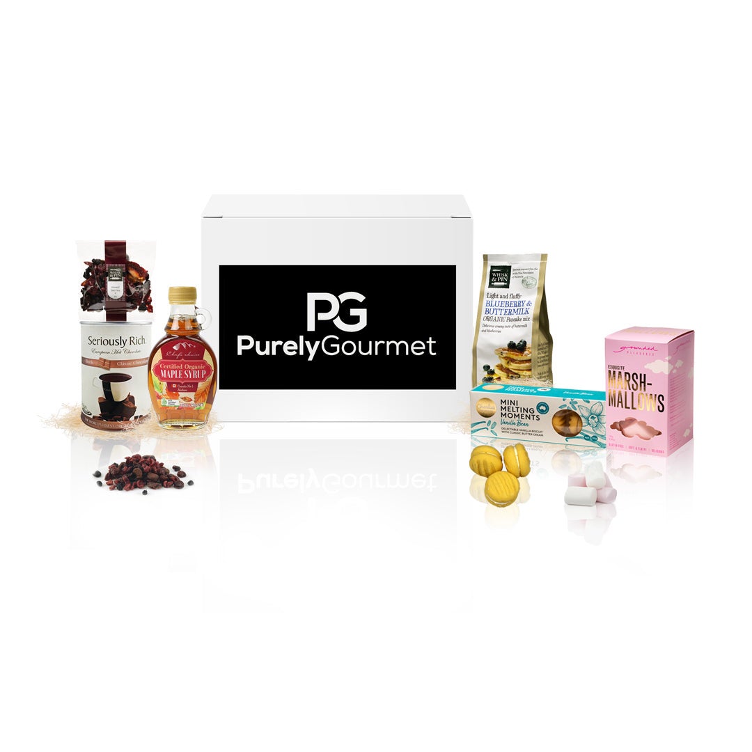 Breakfast in Bed Gourmet Gift  Hamper Box