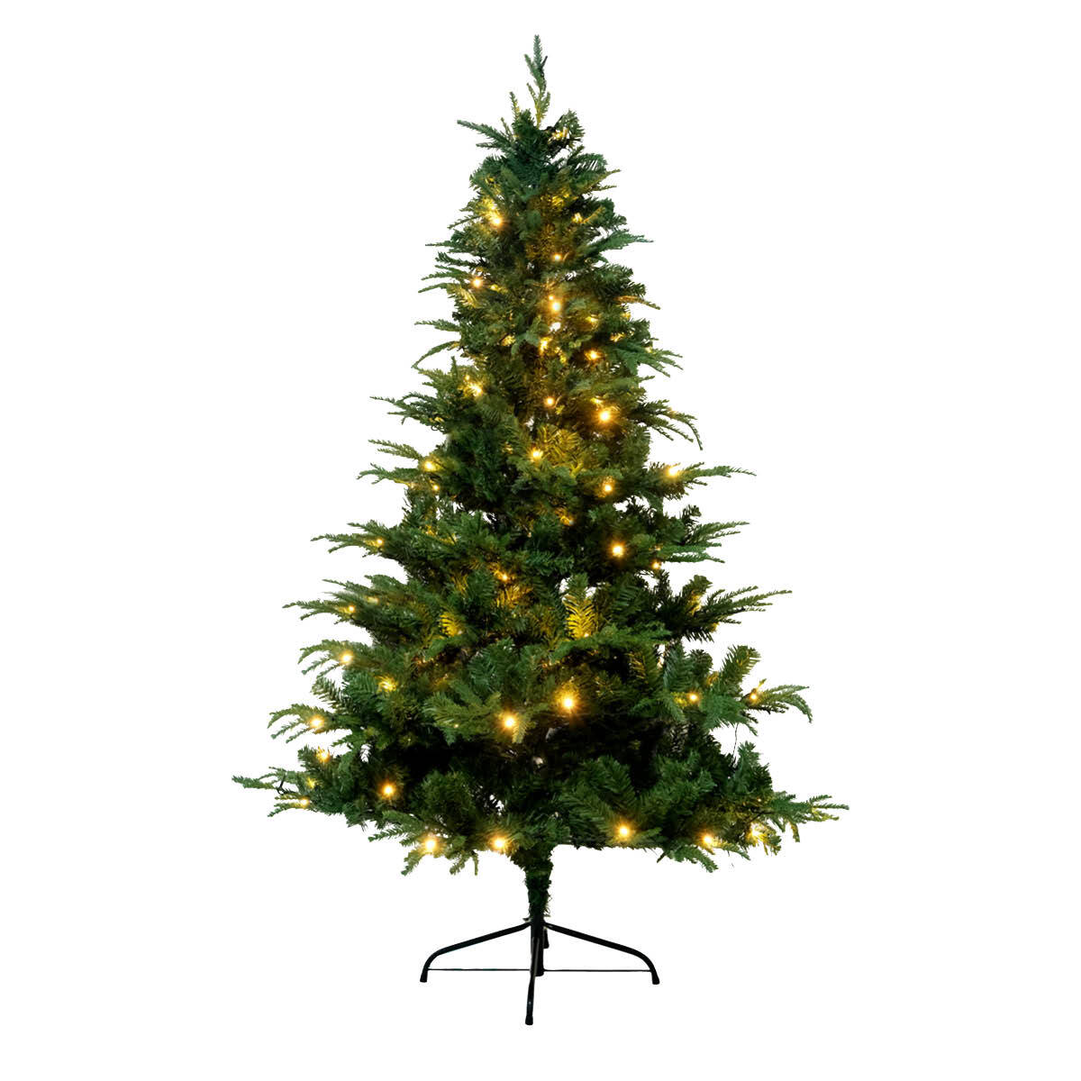 Christmas By Sas 1.8m Pine Tree 300 Warm White LED Lights With 8 Functions